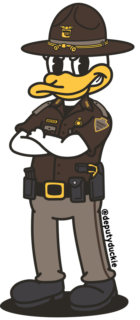 Highway Patrol Duckie Brown/Tan