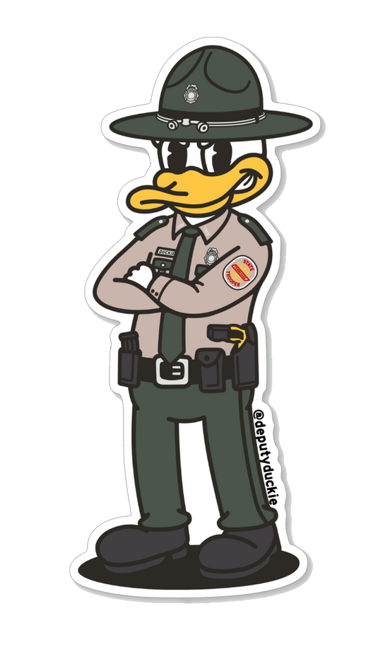 Highway Patrol Duckie (Green/Tan)