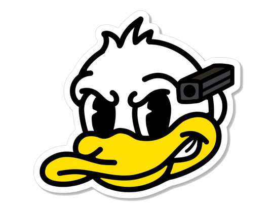 Deputy Duckie Logo Sticker