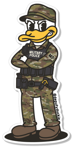 U.S. Army Military Police Duckie