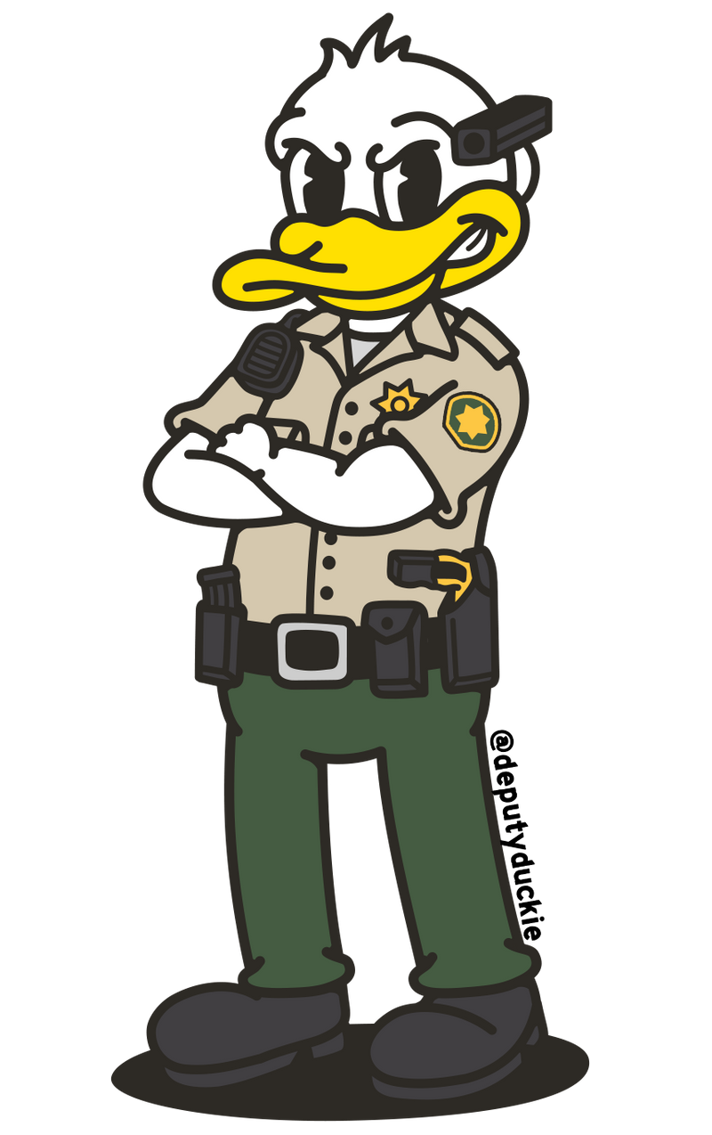 Load image into Gallery viewer, California Deputy Duckie

