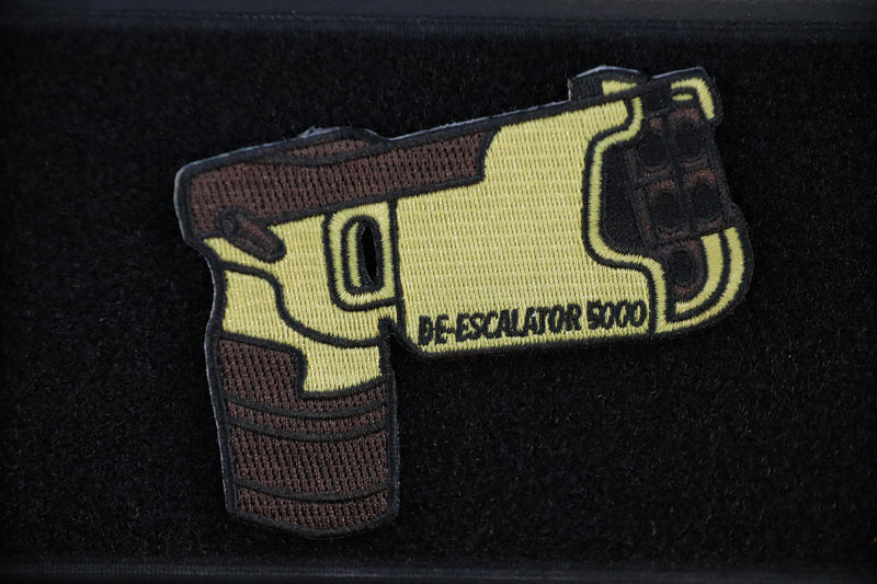 Load image into Gallery viewer, De-Escalator 5000 Embroidered Patch
