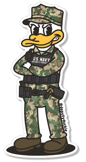 U.S. Navy Master at Arms Duckie