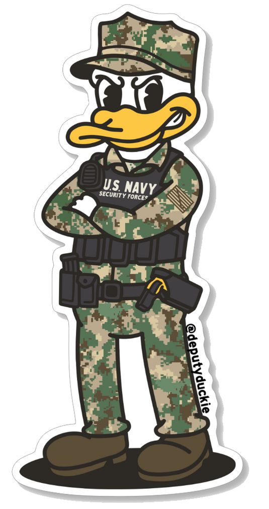 U.S. Navy Master at Arms Duckie