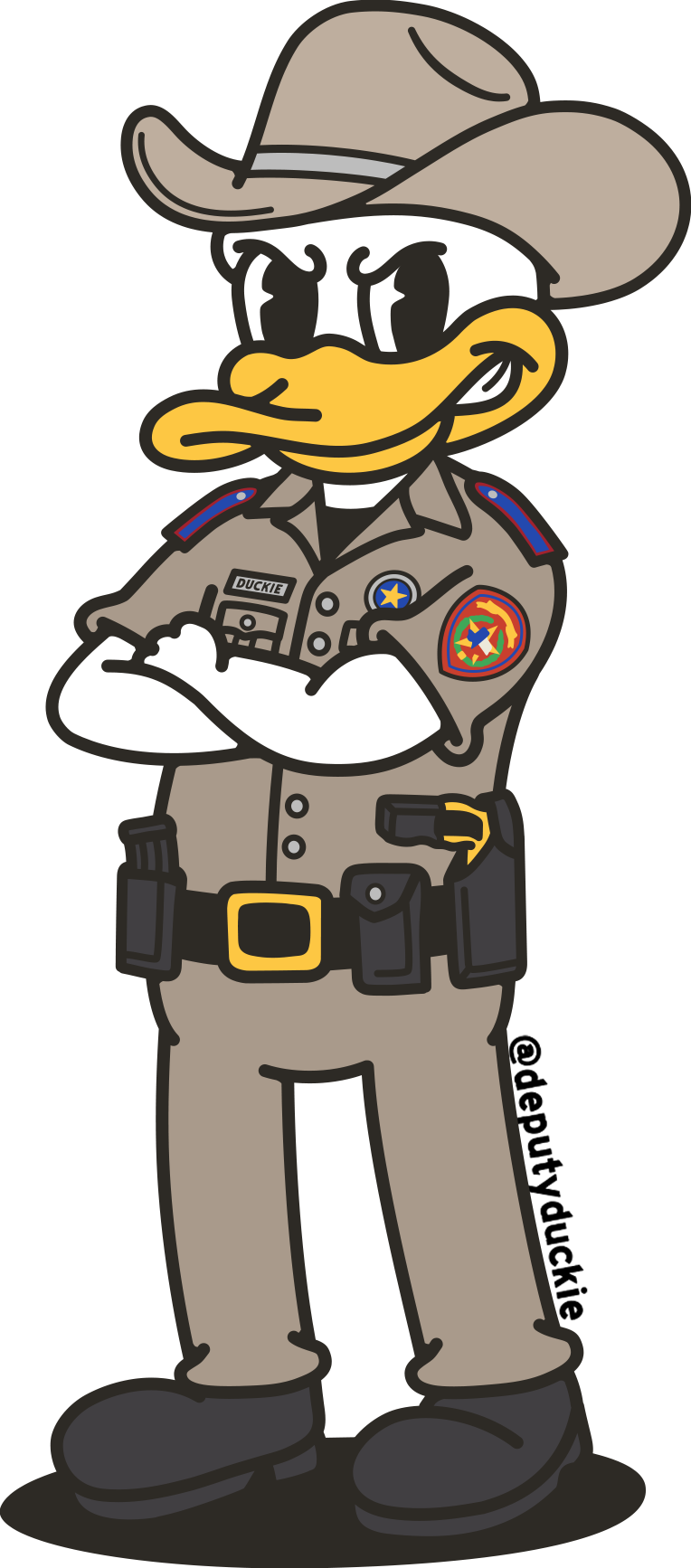 Deputy Duckie - Cowboy Trooper Duckie