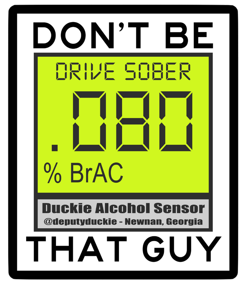 Load image into Gallery viewer, &quot;Don&#39;t Be That Guy&quot; - Drive Sober Sticker
