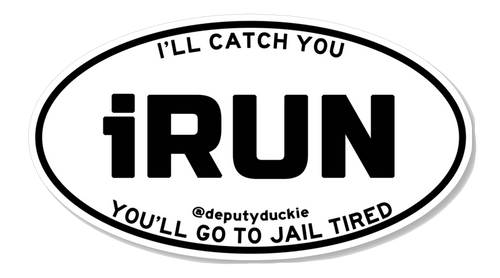 iRUN Sticker